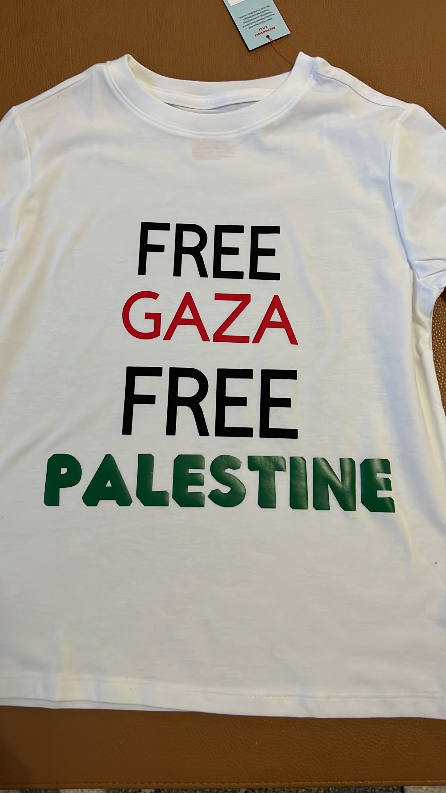 Free Palestine Short-Sleeve Shirt